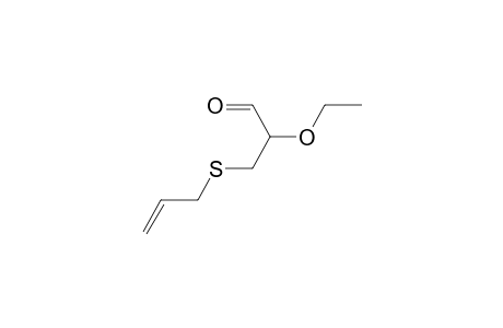 3-Allylsulfanyl-2-ethoxypropanal