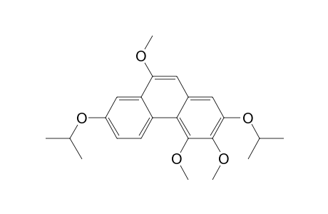 Phenanthrene, 3,4,9-trimethoxy-2,7-bis(1-methylethoxy)-