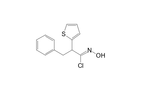 (1Z)-N-hydroxy-3-phenyl-2-(2-thienyl)propanimidoyl chloride
