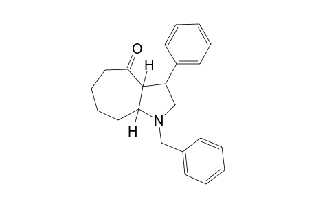 (3RS,3aRS,8aSR)-1-Benzyl-3-phenyloctahydrocyclohepta[b]pyrrol-4(1H)-one