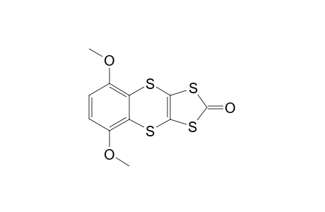 7,10-Dimethoxy-2-oxo-1,3,5,12-tetrathiatricyclo[8.7.4.2.0(4,13).0(6,11)]trideca-4,6,7,9-tetraene