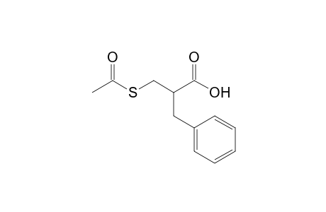 2-(acetylsulfanylmethyl)-3-phenyl-propanoic acid