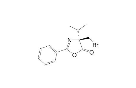 4-(Bromomethyl)-4-isopropyl-2-phenyloxazol