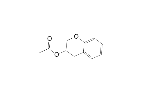 2H-1-Benzopyran-3-ol, 3,4-dihydro-, acetate