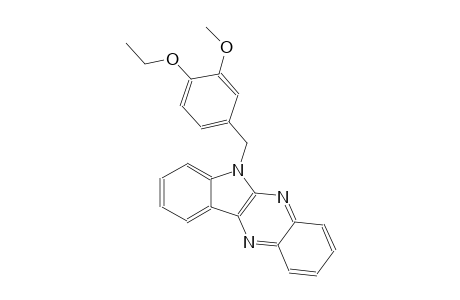 6H-indolo[2,3-b]quinoxaline, 6-[(4-ethoxy-3-methoxyphenyl)methyl]-