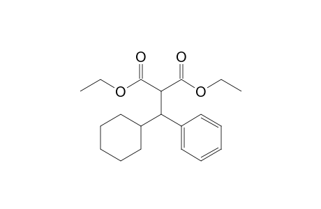 Ethyl 2-(carbethoxy)-3-(cyclohexyl)-3-(phenyl)propanoate