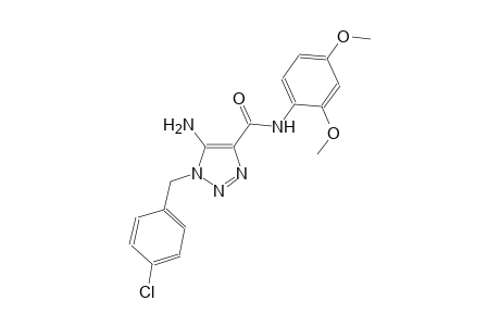 1H-1,2,3-triazole-4-carboxamide, 5-amino-1-[(4-chlorophenyl)methyl]-N-(2,4-dimethoxyphenyl)-