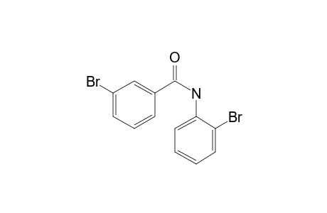 Benzamide, 3-bromo-N-(2-bromophenyl)-