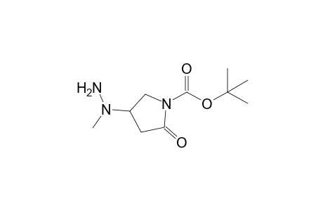 1-(t-Butoxycarbonyl)-4-(1'-methylhydrazino)pyrrolidin-2-one