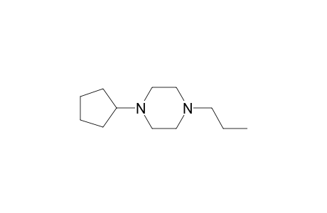 1-Cyclopentyl-4-propylpiperazine