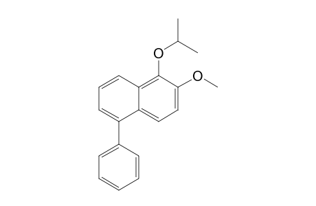 2-Methoxy-5-phenyl-1-propan-2-yloxy-naphthalene