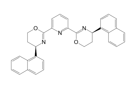 2,6-Bis[(4R)-4-(1-naphthyl)-5,6-dihydro-4H-[1,3]oxazinyl]pyridine