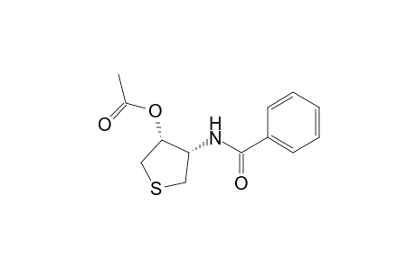 cis-3-acetoxy-4-phenylcarbonylamino-1-thia-cyclopentane