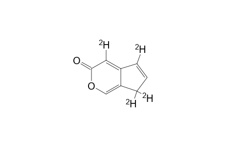 4,5,7,7-TETRADEUTERIOCYCLOPENTA-[C]-PYRAN-3(7H)-ONE