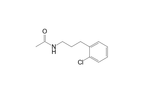 N-[3'-(2''-Chlorophenyl)propyl]-acetamide