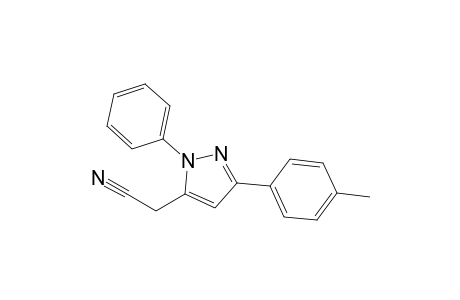 2-[2-phenyl-5-(p-tolyl)pyrazol-3-yl]acetonitrile