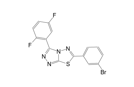 [1,2,4]triazolo[3,4-b][1,3,4]thiadiazole, 6-(3-bromophenyl)-3-(2,5-difluorophenyl)-