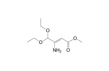 Methyl (2Z)-3-Amino-4,4-diethoxybut-2-enoate