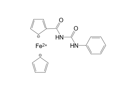 3-Ferrocenoyl-1-phenylurea