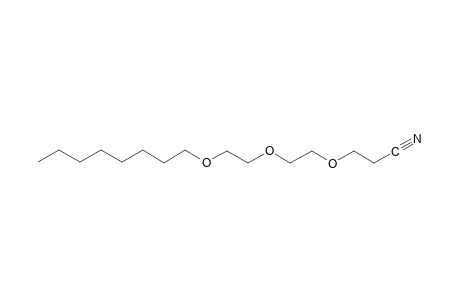 3-{2-[2-(octyloxy)ethoxy]ethoxy}propionitrile