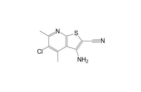 thieno[2,3-b]pyridine-2-carbonitrile, 3-amino-5-chloro-4,6-dimethyl-