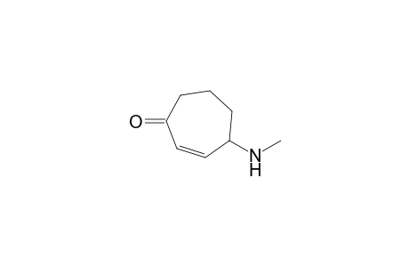 4-(methylamino)-1-cyclohept-2-enone