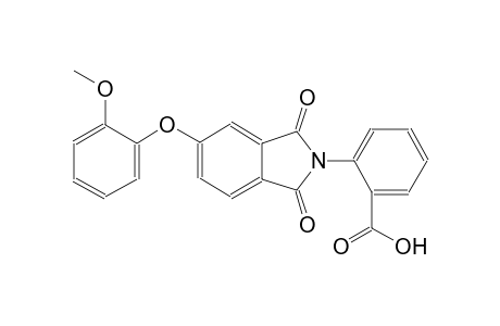 2-[5-(2-methoxyphenoxy)-1,3-dioxo-1,3-dihydro-2H-isoindol-2-yl]benzoicacid