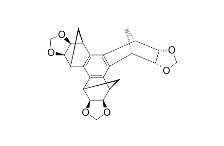 ANTI-2,3,6,7,10,11-TRIMETHYLIDENEDIOXY-1,4:5,8:9,12-TRIMETHANOTRIPHENYLENE