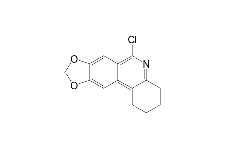 6-chloro-1,2,3,4-tetrahydro[1,3]dioxolo[4,5-j]phenanthridine