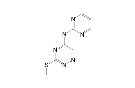 5-(3-METHYLSULFANYL-1,2,4-TRIAZINYL)-(2-PYRIMIDINYL)-AMINE