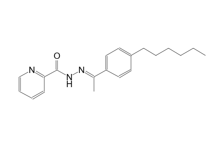 N'-[(E)-1-(4-hexylphenyl)ethylidene]-2-pyridinecarbohydrazide
