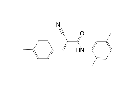 2-propenamide, 2-cyano-N-(2,5-dimethylphenyl)-3-(4-methylphenyl)-,(2E)-