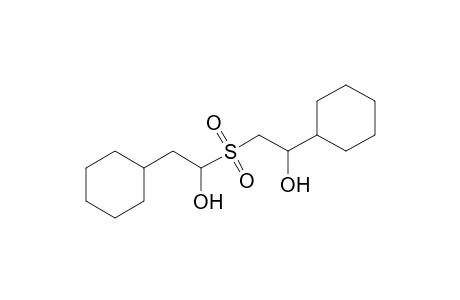 1-Cyclohexyl-2-(2-cyclohexyl-2-hydroxyethylsulfonyl)-2-ethanol