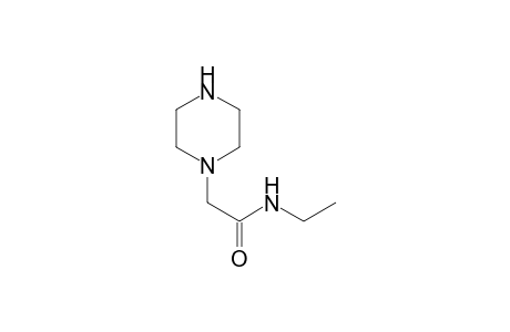 1-piperazineacetamide, N-ethyl-