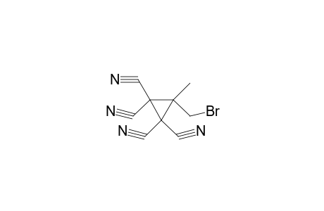 3-(bromomethyl)-3-methyl-1,1,2,2-cyclopropanetetracarbonitrile