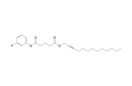 Glutaric acid, tridec-2-yn-1-yl 3-fluorophenyl ester