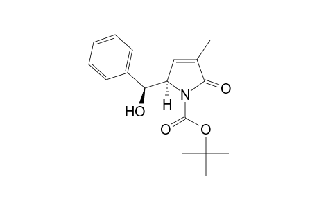 (5R)-N-(tert-Butoxycarbonyl)-5-((S)-.alpha.-hydroxybenzyl)-3-methyl-3-pyrrolin-2-one