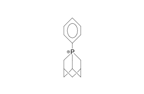 1-Phenyl-1-phosphonia-tricyclo(3.3.1.1/3,7/)decane cation
