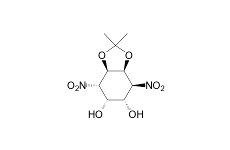 Neo-1,4-dideoxy-1,4-dinitro-2,3-o-isopropylideneinositol