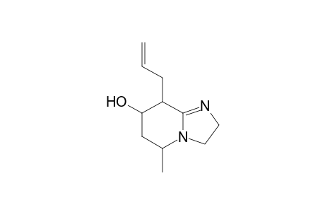 5-Methyl-8-prop-2-enyl-2,3,5,6,7,8-hexahydroimidazo[1,2-a]pyridin-7-ol