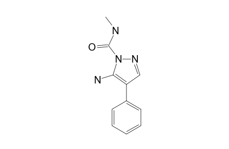 5-amino-N-methyl-4-phenylpyrazole-1-carboxamide