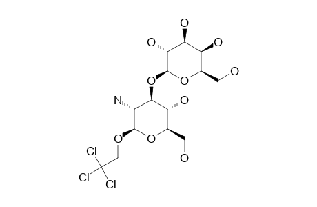 2,2,2-TRICHLOROETHYL-2-AMINO-2-DEOXY-3-O-(BETA-D-GALACTOPYRANOSYL)-BETA-D-GLUCOPYRANOSIDE