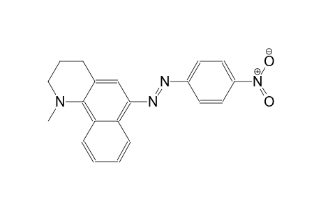 1-methyl-6-[(E)-(4-nitrophenyl)diazenyl]-1,2,3,4-tetrahydrobenzo[h]quinoline