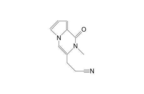 3-(2-Cyano-ethyl)-2-methyl-pyrrolo(1,2-A)pyrazin -1(2H)-one