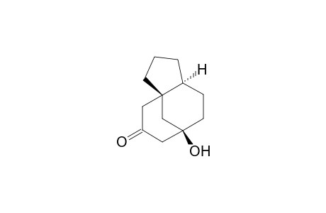 (1R*,5S*,8R*)-8-Hydroxytricyclo[6.3.1.0(1,5)]dodecan-10-one