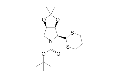 t-Butyl (1R,5S,6S)-6-(1,3-Dithian-2-yl)-3,3,dimethyl-2,4-dioxa-7-azabicyclo[3.3.0]octane-7-carboxylate