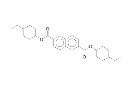 Bis(4-ethylcyclohexyl) 2,6-naphthalenedicarboxylate