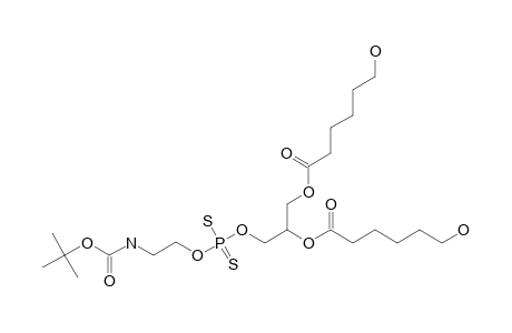 1,2-DI-(6'-HYDROXYHEXANOYL)-SN-GLYCERO-3-DITHIOPHOSPHO-(N-TERT.-BUTOXYCARBONYL)-ETHANOLAMINE
