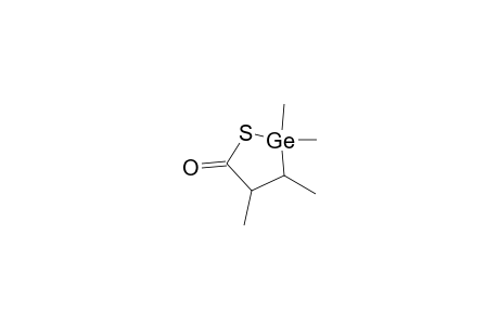 1,2-Thiagermolan-5-one, 2,2,3,4-tetramethyl-