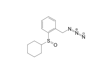 1-(Azidomethyl)-2-(cyclohexylsulfinyl)benzene